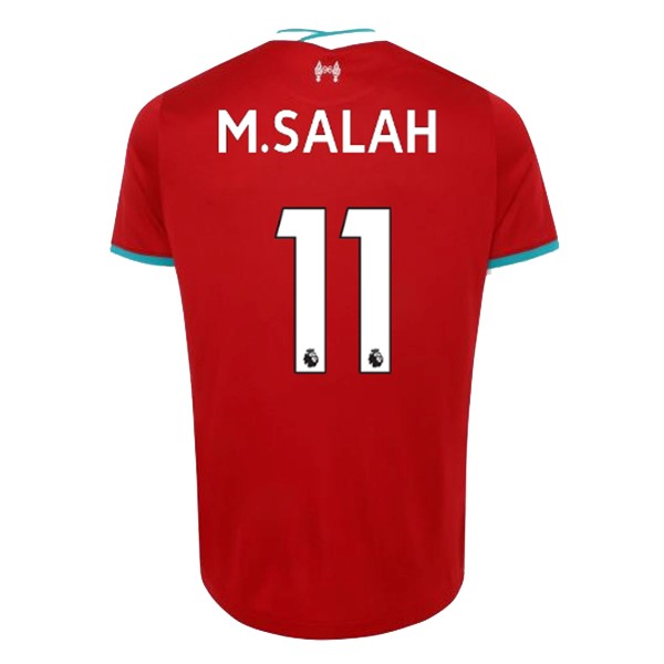 Camiseta Liverpool NO.11 M.Salah Primera equipo 2020-2021 Rojo